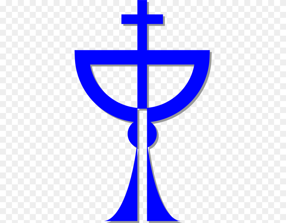 Christian Cross Chalice Eucharist Symbol Png Image