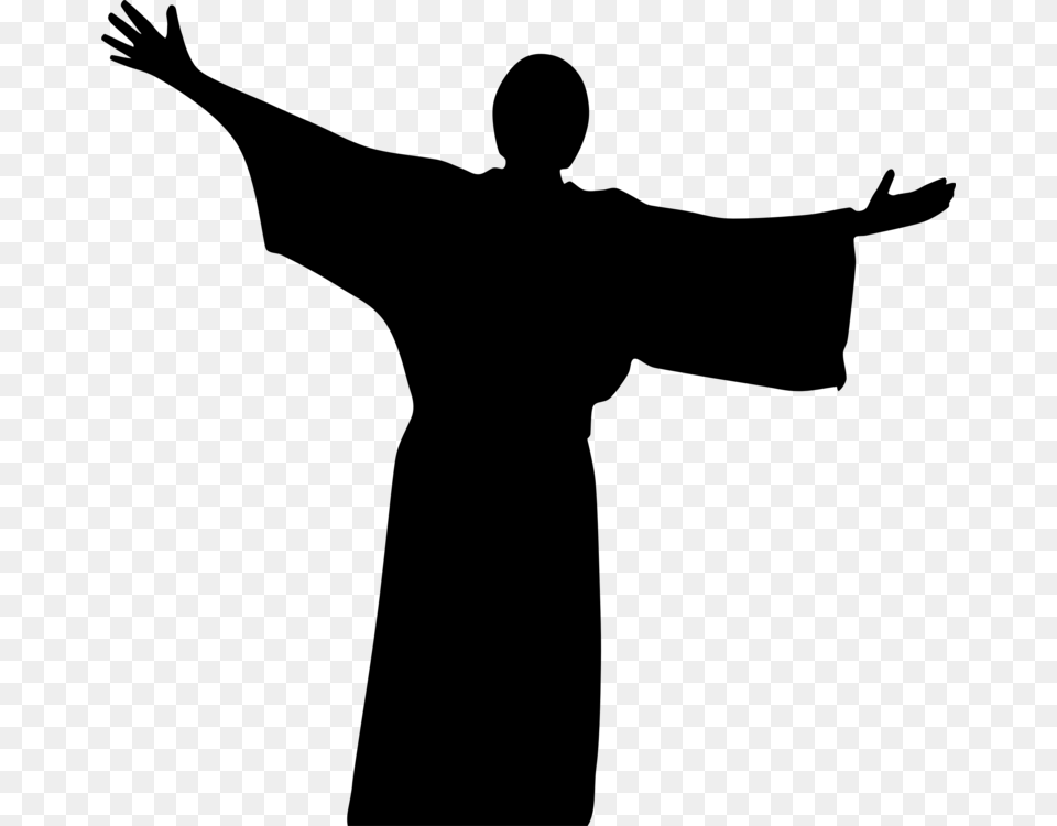 Christian Cross Christianity Messiah Religion Crucifixion Of Jesus, Gray Free Transparent Png