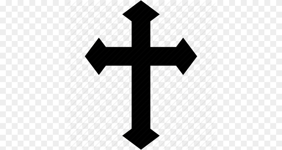 Christian Cross Crucify God Jesus Religion Icon, Symbol Png Image