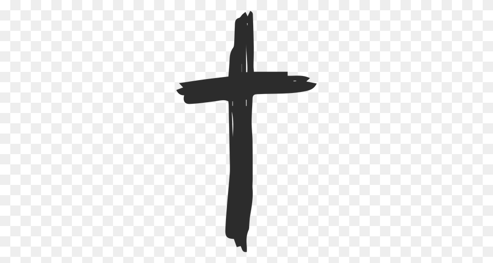 Christian Cross Doodle, Symbol Free Png