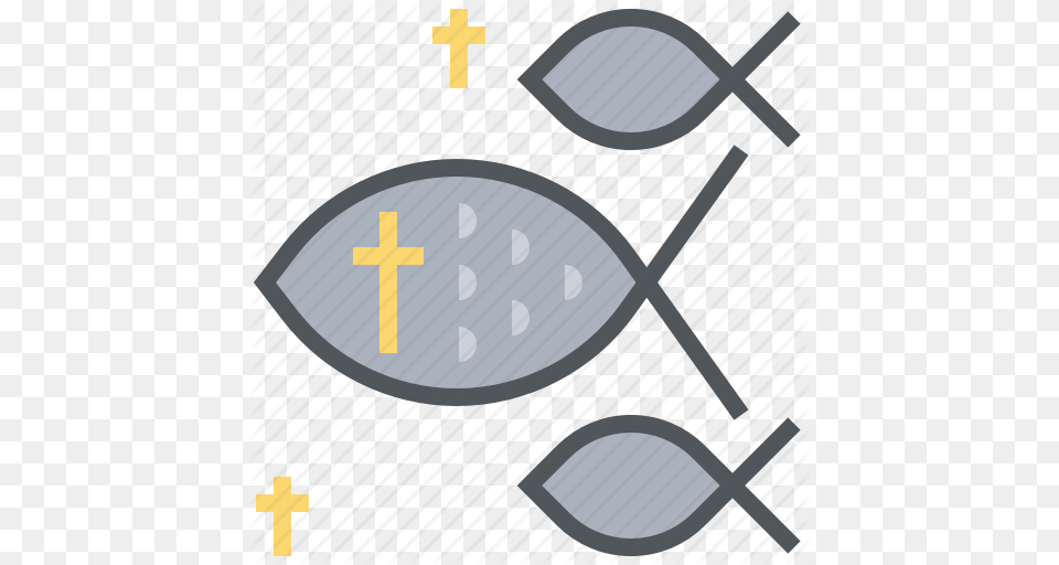Christian Cross Fish God Ichthy Jesus Icon, Cutlery, Spoon, Symbol Png