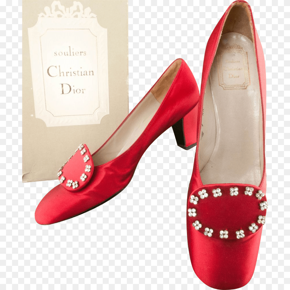 Christian Dior Ca Red Satin Shoes No Satin Shoes, Clothing, Footwear, High Heel, Shoe Free Transparent Png