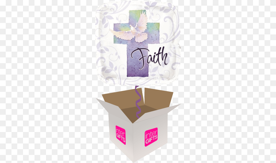 Christian Dove Faith 20quot Faith Q Bloon Balloon Mylar Balloons Foil, Birthday Cake, Cake, Cream, Dessert Free Png Download
