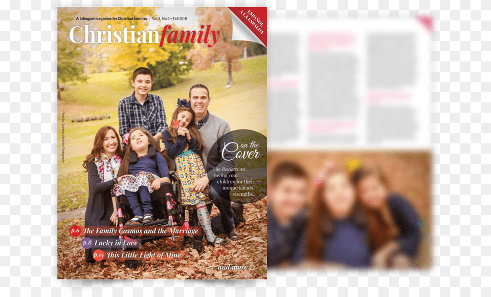 Christian Family Magazine Picture Frame, Collage, Art, Photography, Person Free Png Download