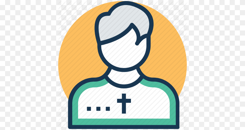 Christian Father Church Father Monk Pastor Priest Icon, Logo, Clothing, Hat Free Png