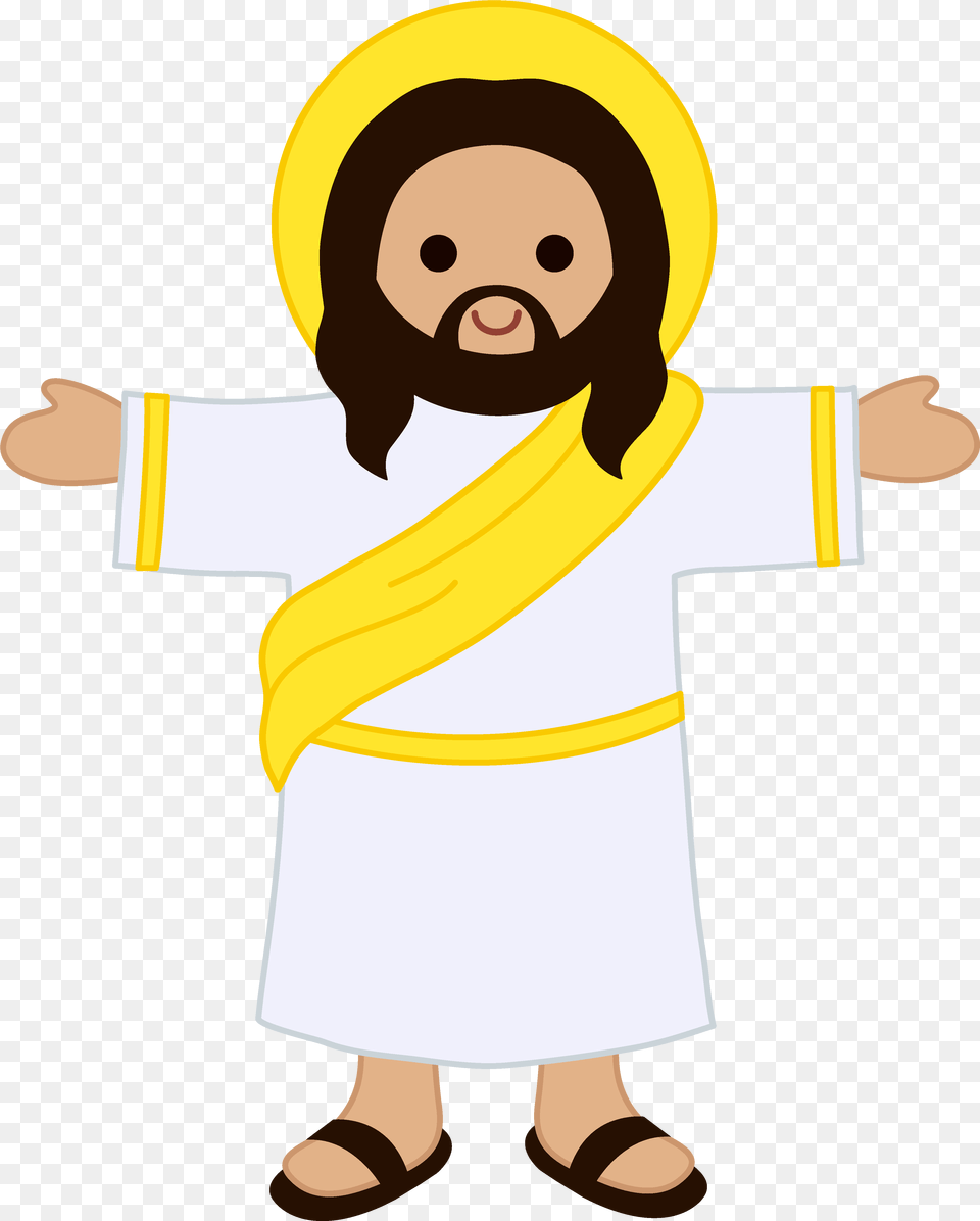 Christian God Clipart Jesus Clipart, Clothing, Person, Costume, Winter Free Transparent Png