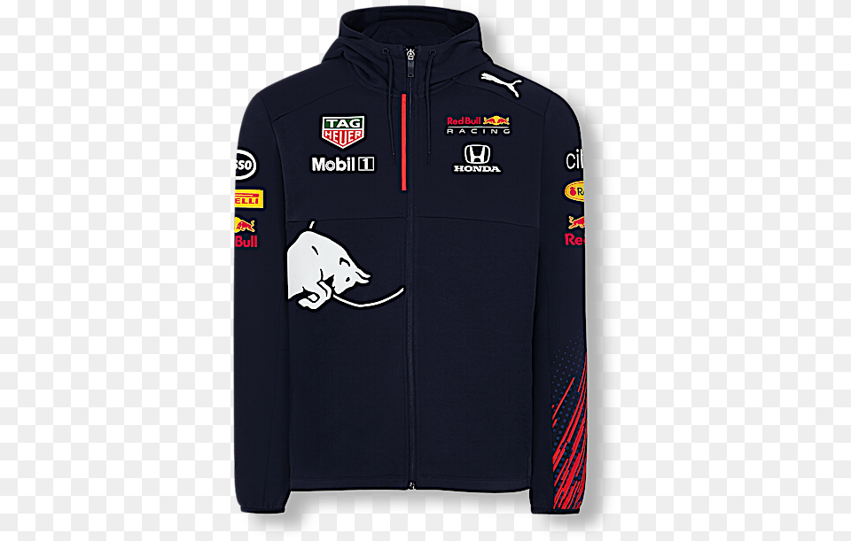 Christian Horner Obe Red Bull Hoodie, Clothing, Coat, Jacket, Knitwear Free Png Download