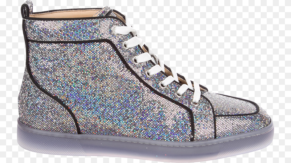 Christian Louboutin Rantus Orlato Flat 39disco Ball39 Goat, Clothing, Footwear, Shoe, Sneaker Png Image