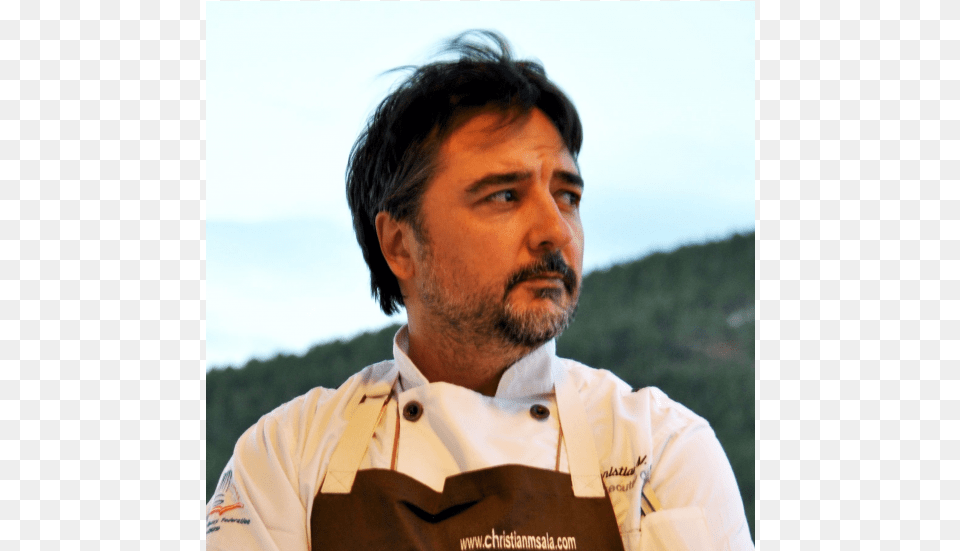 Christian Sala Gastronomic Advisor Chef, Adult, Beard, Face, Head Free Png