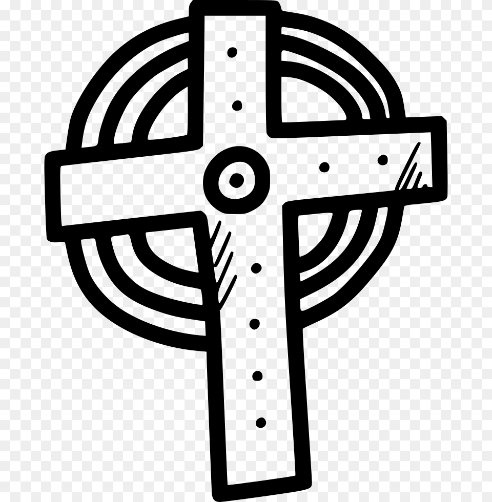 Christian Svg Jesus Word Cross Christ White Icon, Symbol Free Transparent Png