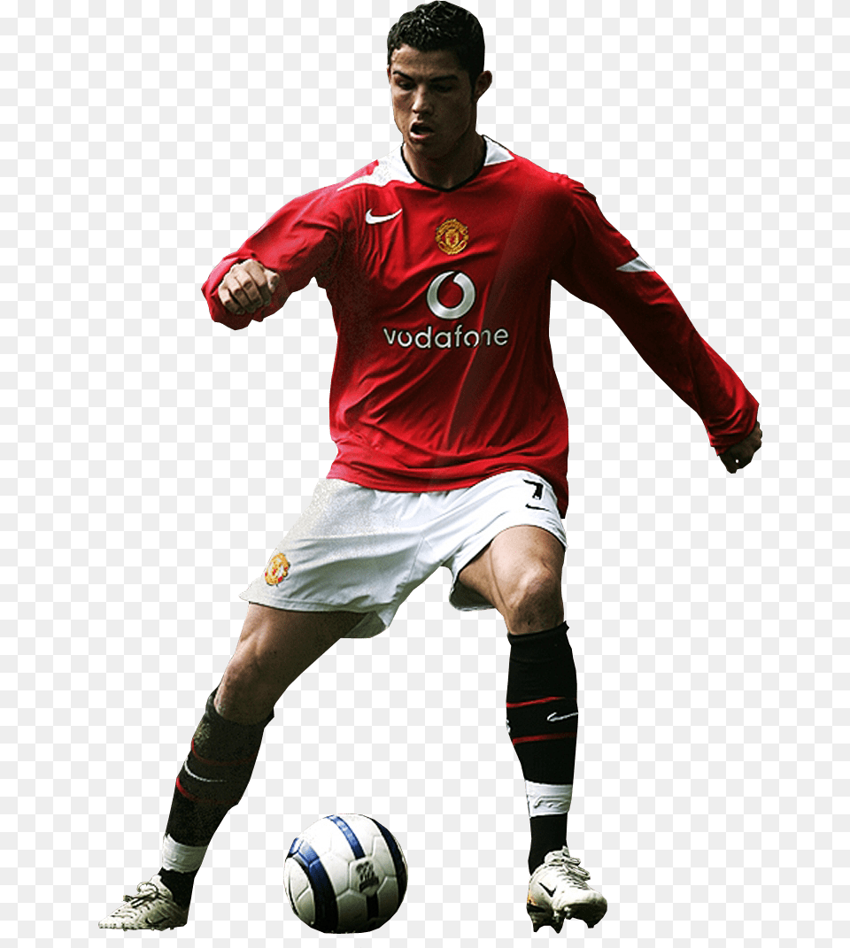 Christiano Ronaldo Man Utd Colours, Sport, Ball, Sphere, Football Free Png