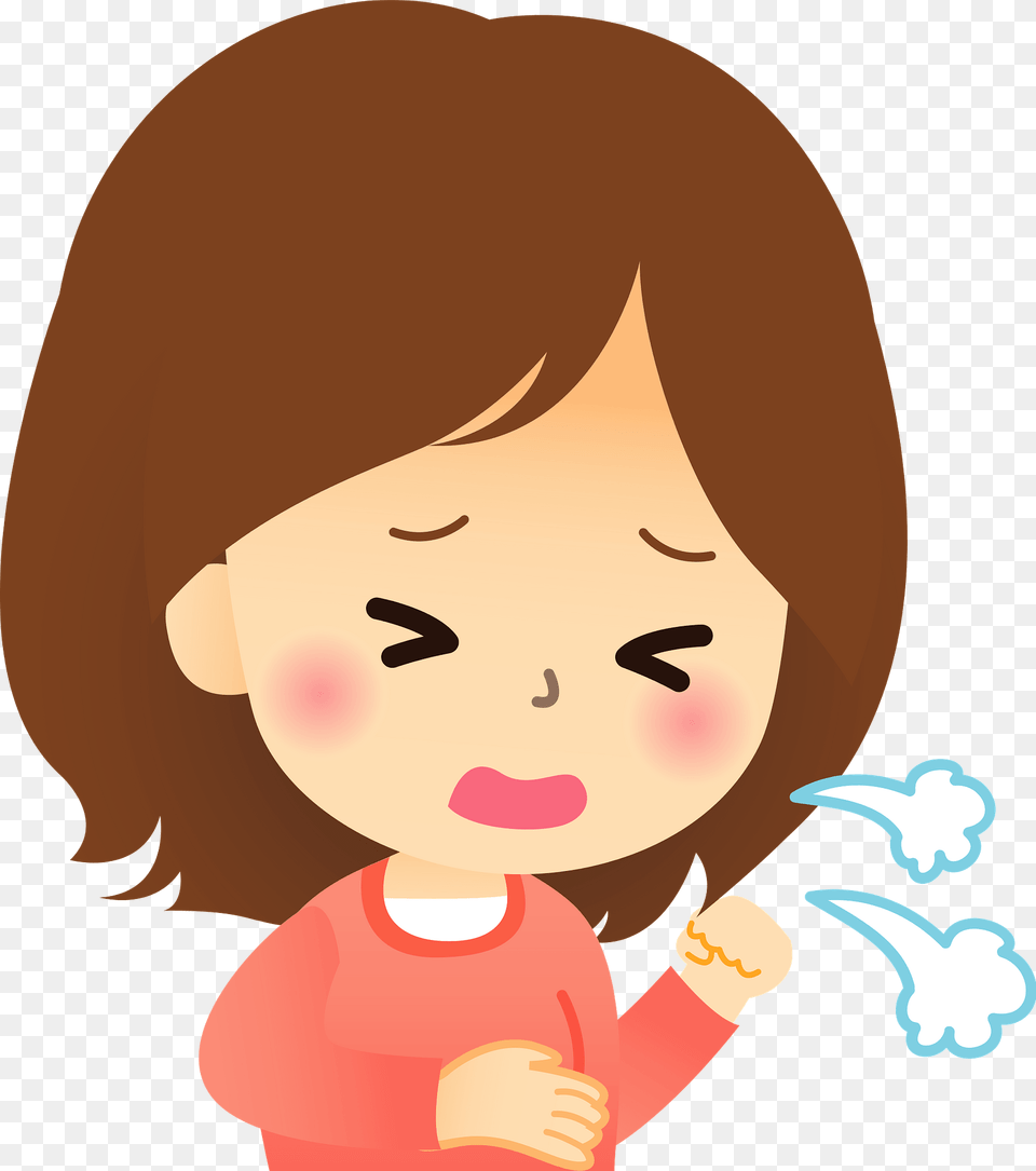 Christine Woman Is Sick With Cough And Cold Clipart, Baby, Person, Portrait, Photography Free Transparent Png