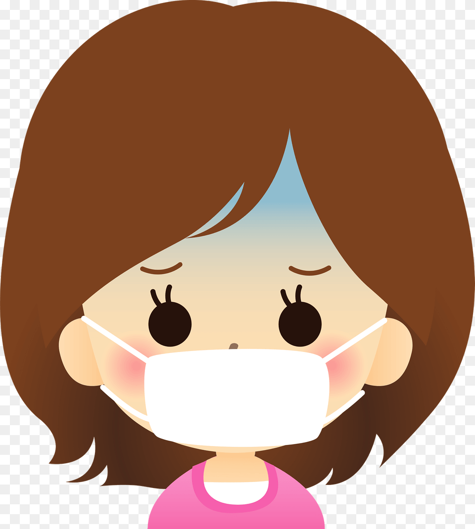 Christine Woman Sick With Cold Clipart, Toy Free Transparent Png
