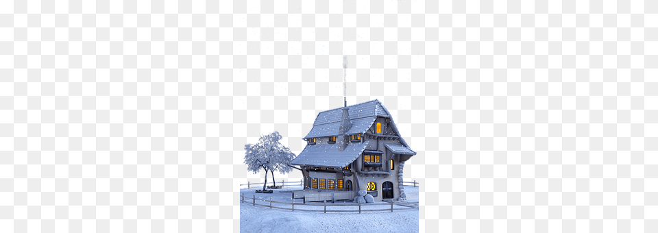 Christmas Architecture, Building, Cottage, Shelter Free Png Download