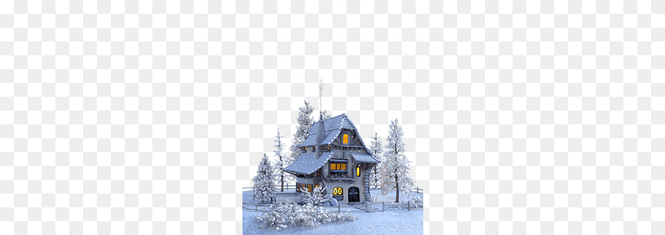 Christmas Architecture, Building, Cottage, House Png Image