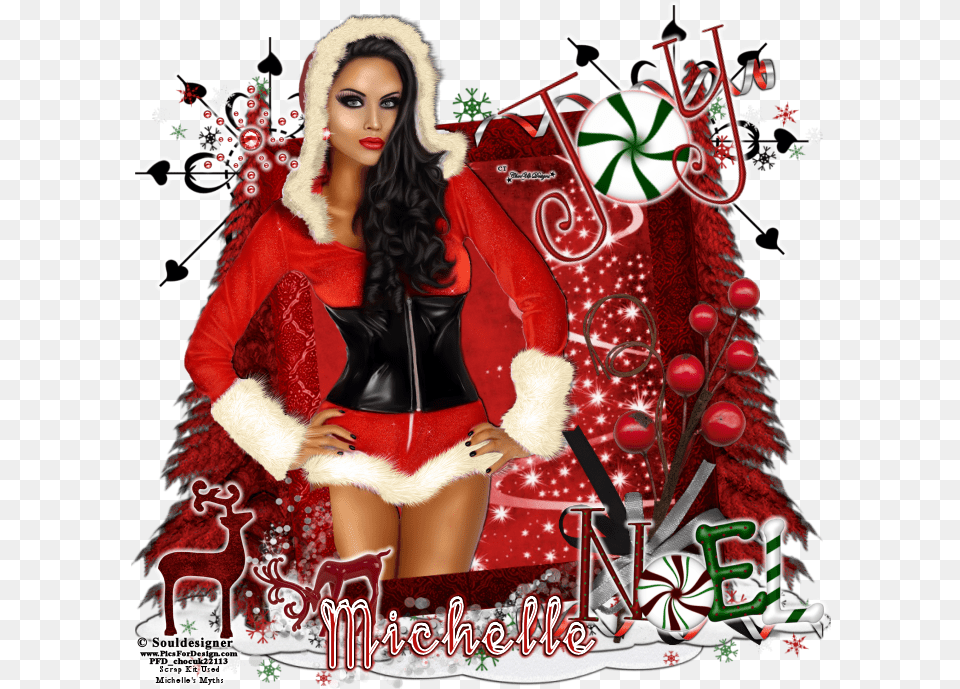 Christmas, Adult, Person, Female, Coat Free Transparent Png