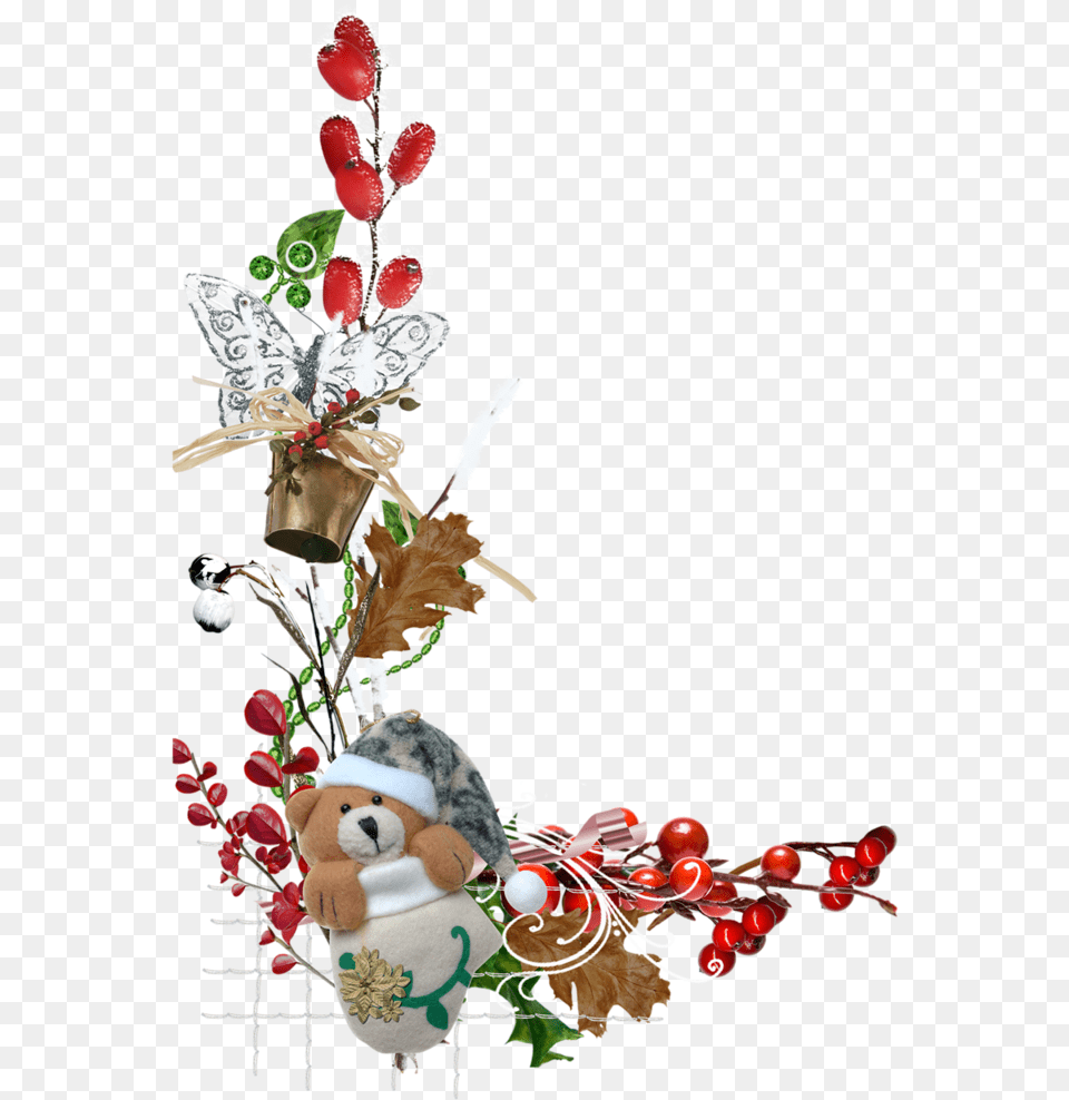 Christmas, Flower, Flower Arrangement, Plant, Figurine Png