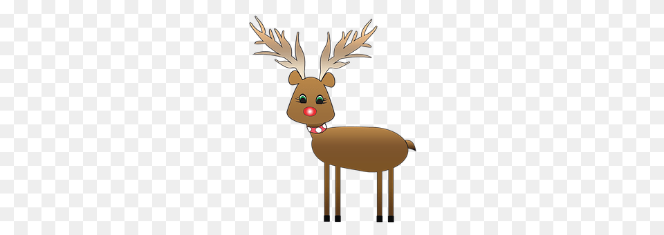 Christmas Animal, Deer, Mammal, Wildlife Free Transparent Png