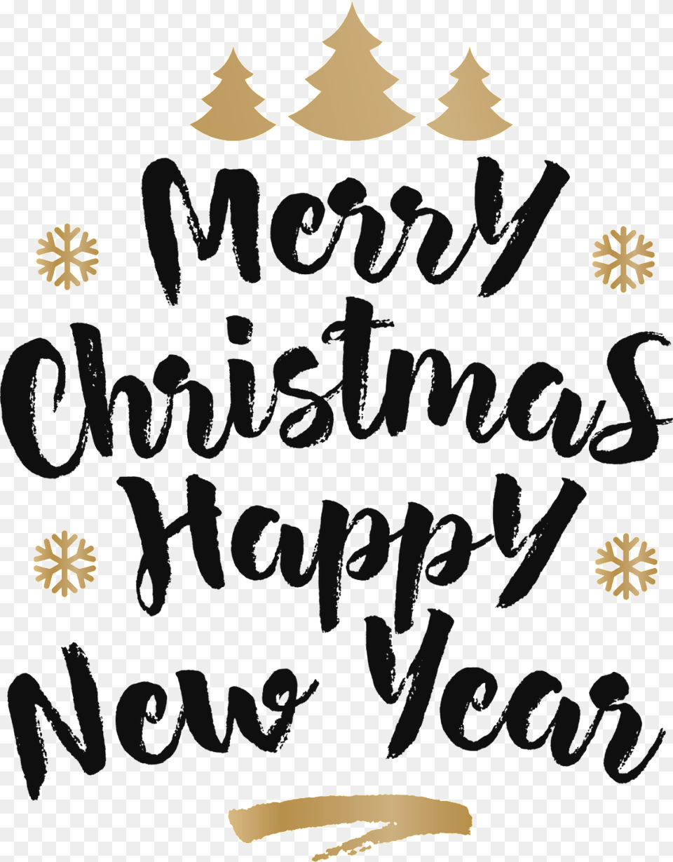 Christmas And Happy New Year Vector Merry Christmas And A Happy New Year Vector, Text, Chandelier, Lamp, Handwriting Free Transparent Png