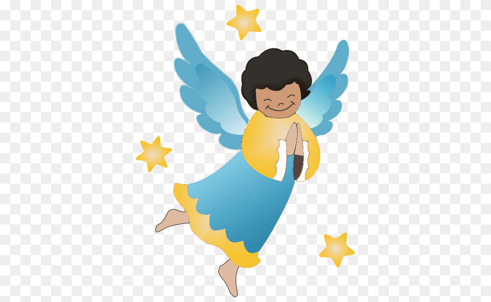 Christmas Angel Black And White Clip Art Christmas Angel Black, Baby, Person, Face, Head Png