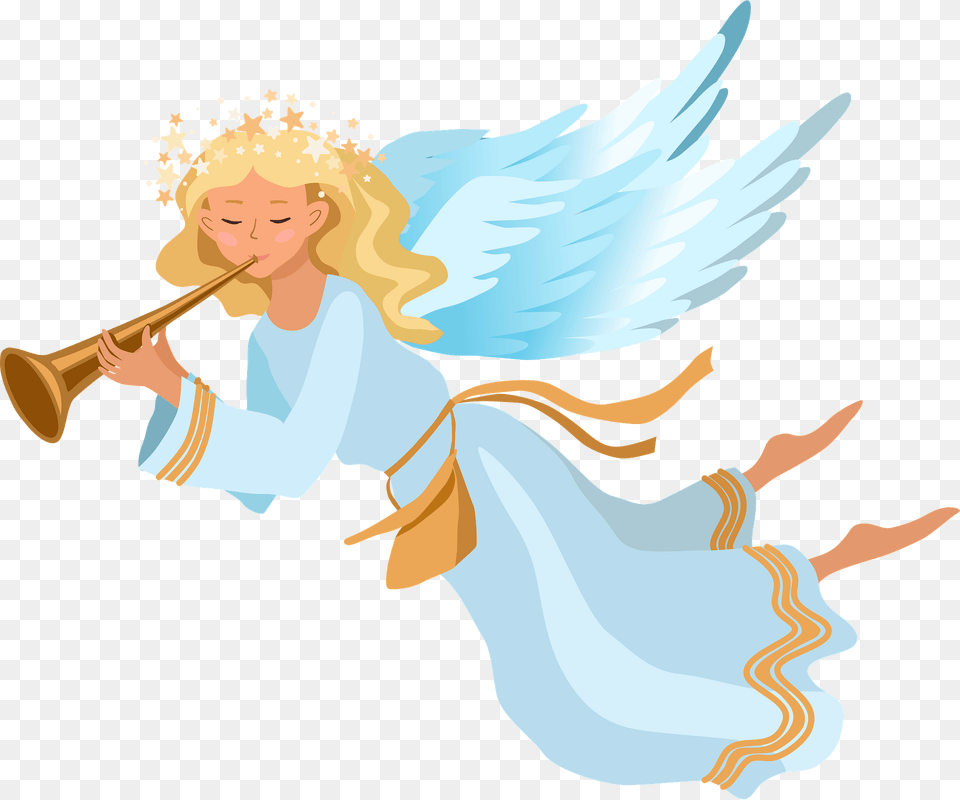 Christmas Angel Clipart, Person, Face, Head Free Png Download