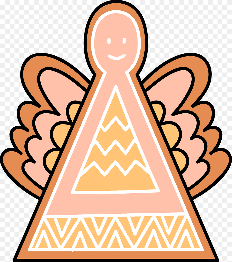 Christmas Angel Clipart, Clothing, Hat, Triangle, Face Free Transparent Png