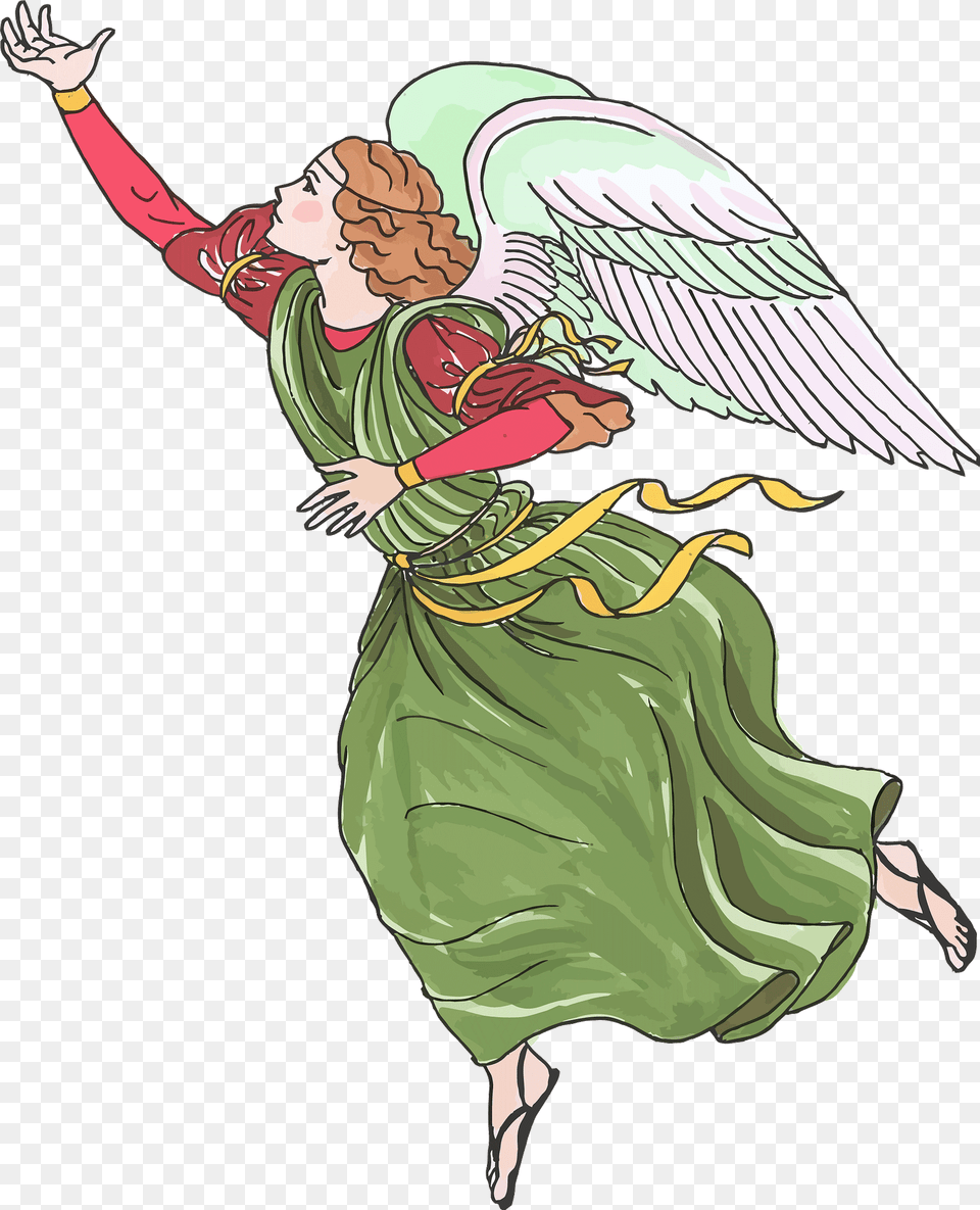 Christmas Angel Clipart, Person, Face, Head, Cartoon Free Png