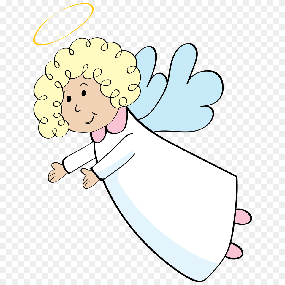 Christmas Angel Clipart, Cartoon, Face, Head, Person Free Png