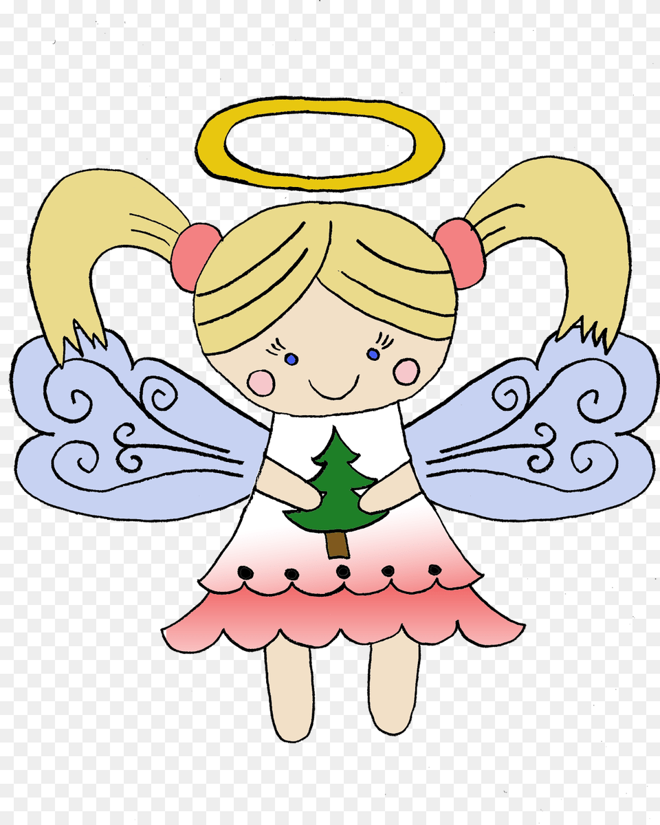 Christmas Angel Hd, Book, Comics, Publication, Face Free Png Download