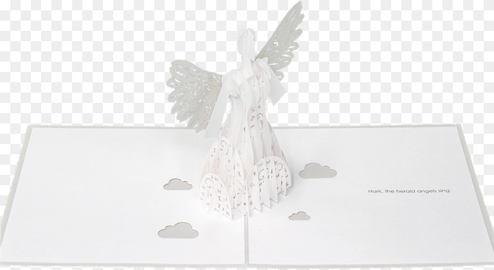Christmas Angel Pop Up Greeting Card Angel, Child, Female, Girl, Person Free Png Download