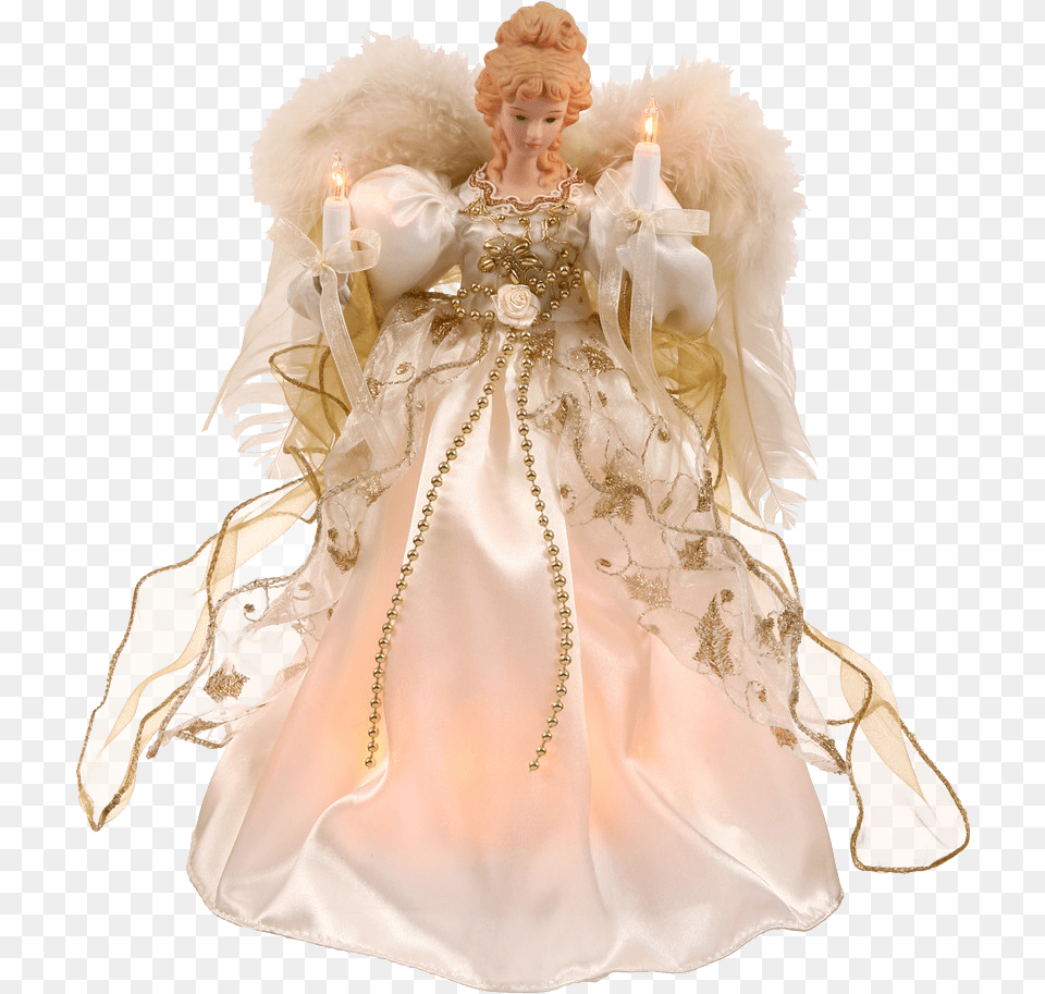 Christmas Angel Transparent Background Rose Gold Christmas Tree Angel, Adult, Wedding, Person, Woman Png Image