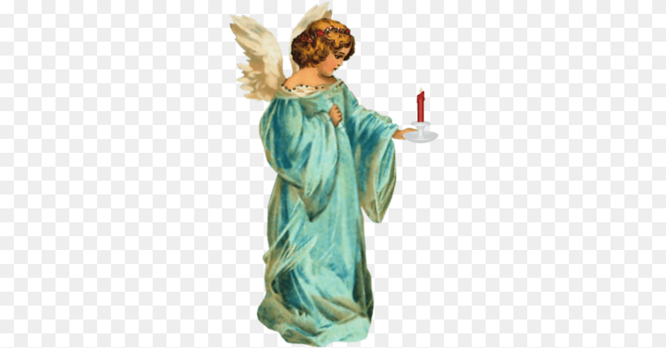 Christmas Angels Angel, Person, Art, Painting Free Png Download