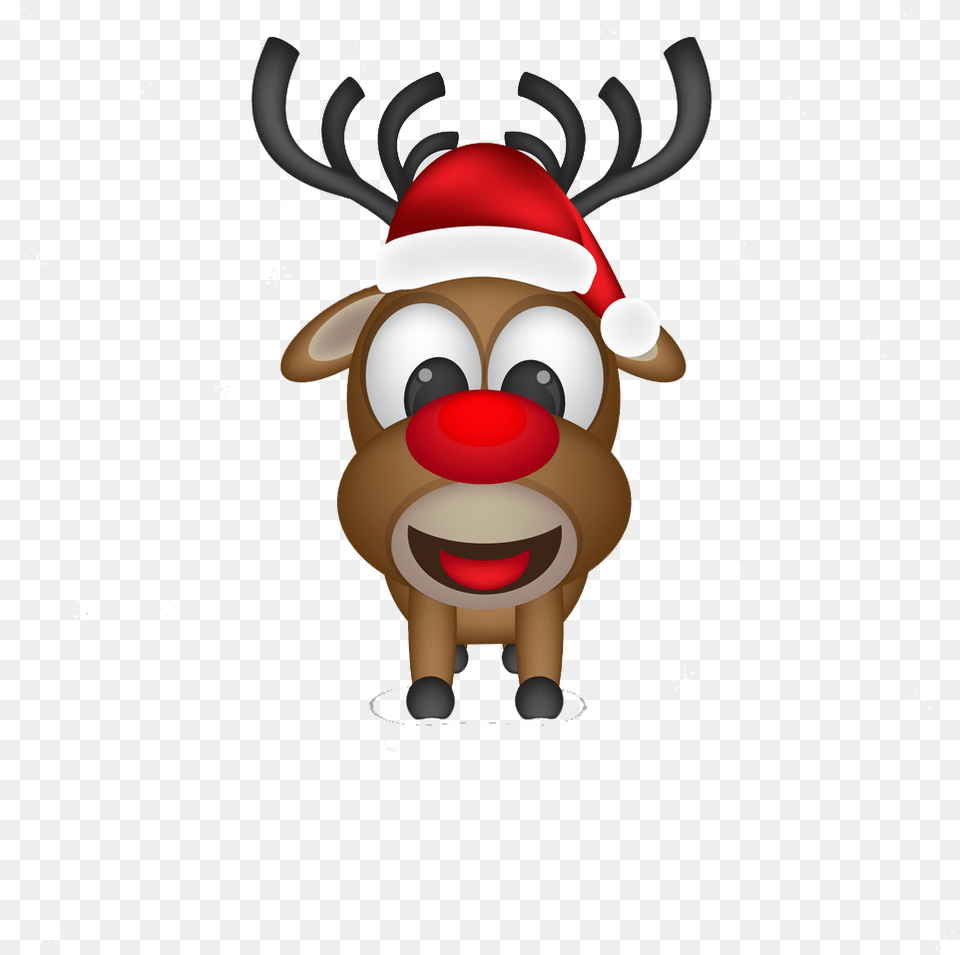 Christmas Antlers Christmas Dear Transparent Cartoon Christmas Dear, Baby, Person, Toy, Performer Free Png Download