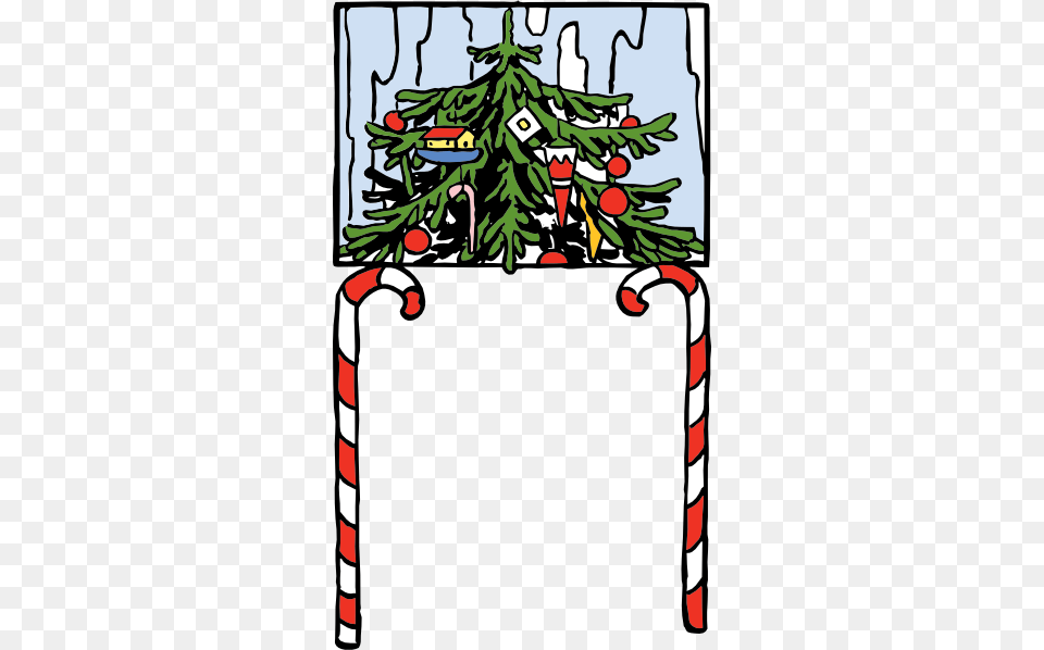 Christmas Arch Clip Art Free, Plant, Tree, Christmas Decorations, Festival Png