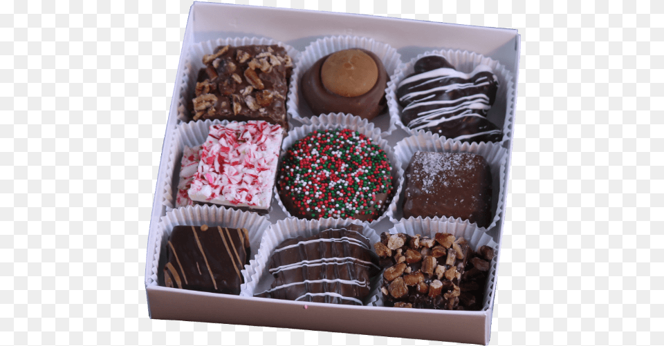 Christmas Assorted Chocolate Box 12 Lb Giri Choco, Dessert, Food, Cream, Dining Table Free Png Download