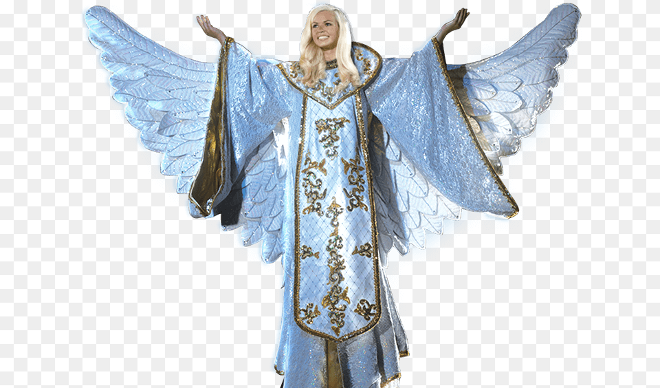 Christmas At Dolly Parton S Stampede Angel, Clothing, Costume, Person, Adult Png