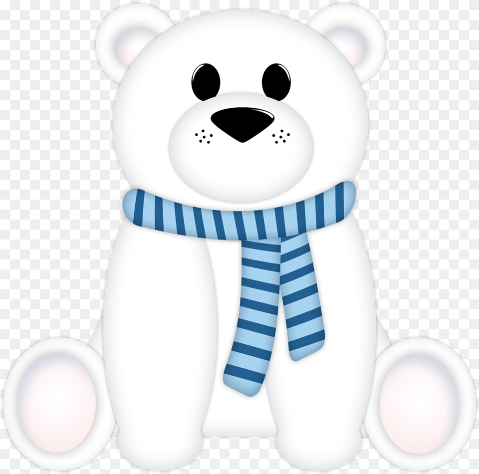 Christmas At Getdrawings Com Winter Polar Bear Clipart, Toy, Teddy Bear, Accessories, Formal Wear Free Transparent Png