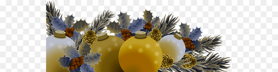 Christmas Background Isolated Photo On Pixabay Christmas Tree, Gold, Sphere, Accessories, Ornament Png