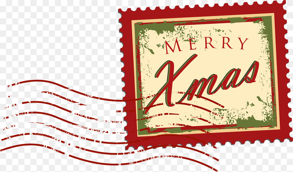 Christmas Background Stamps Merry Christmas Stamp Clipart Free Transparent Png