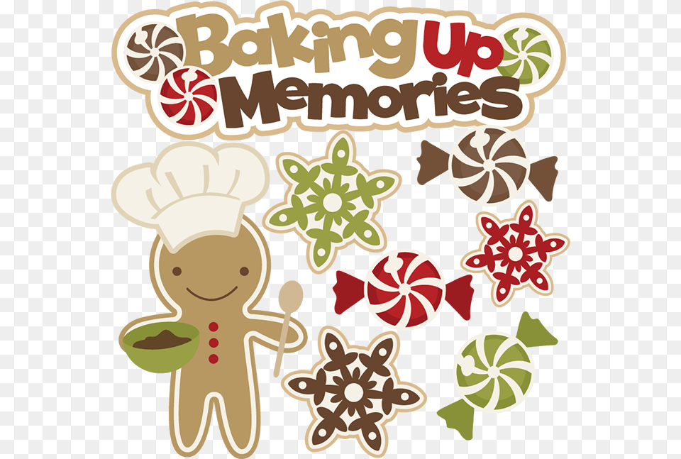 Christmas Bakery Clipart, Art, Graphics, Sweets, Food Free Transparent Png