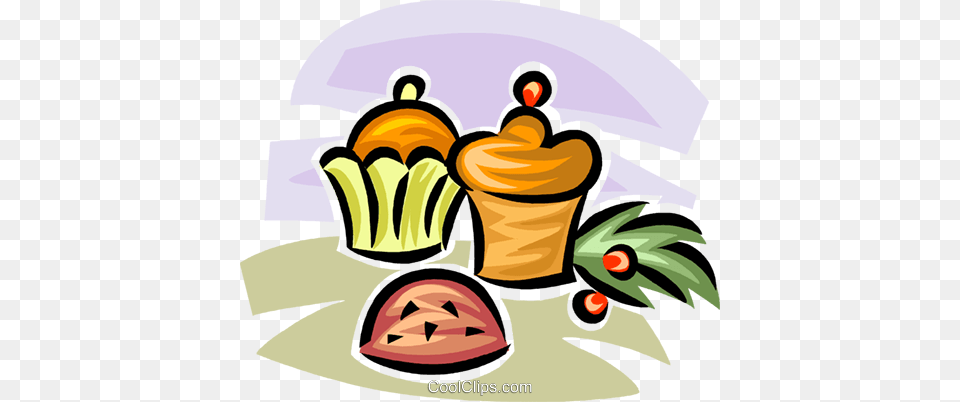 Christmas Baking Royalty Vector Clip Art Illustration, Cream, Dessert, Food, Icing Png Image