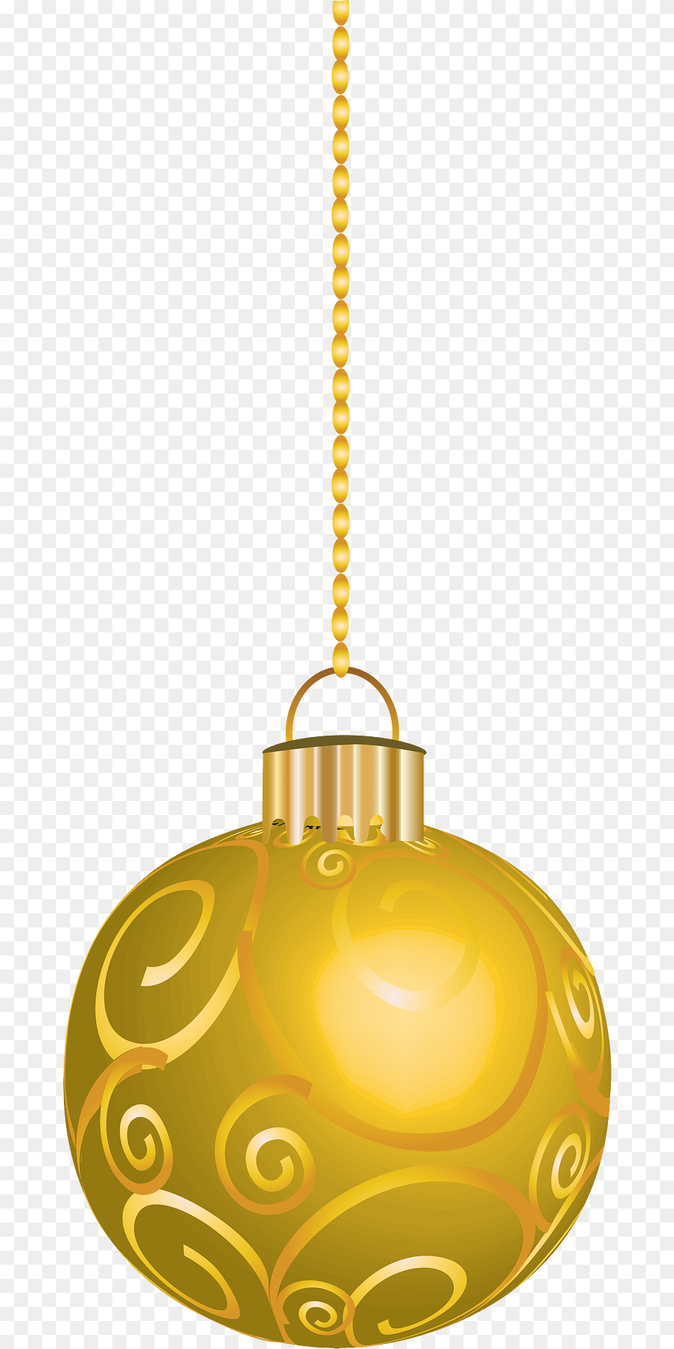 Christmas Ball Clipart, Lamp, Lighting, Accessories, Gold Free Transparent Png