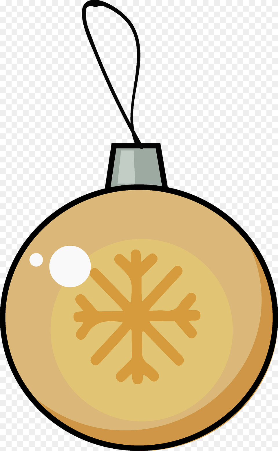 Christmas Ball Clipart, Accessories, Gold, Ornament Png