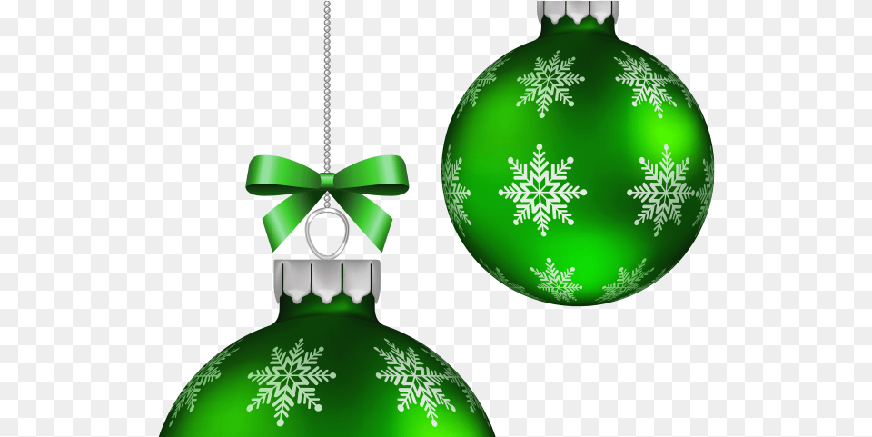 Christmas Ball Clipart Silver Green Christmas Tree Ball, Accessories, Ornament Free Png Download