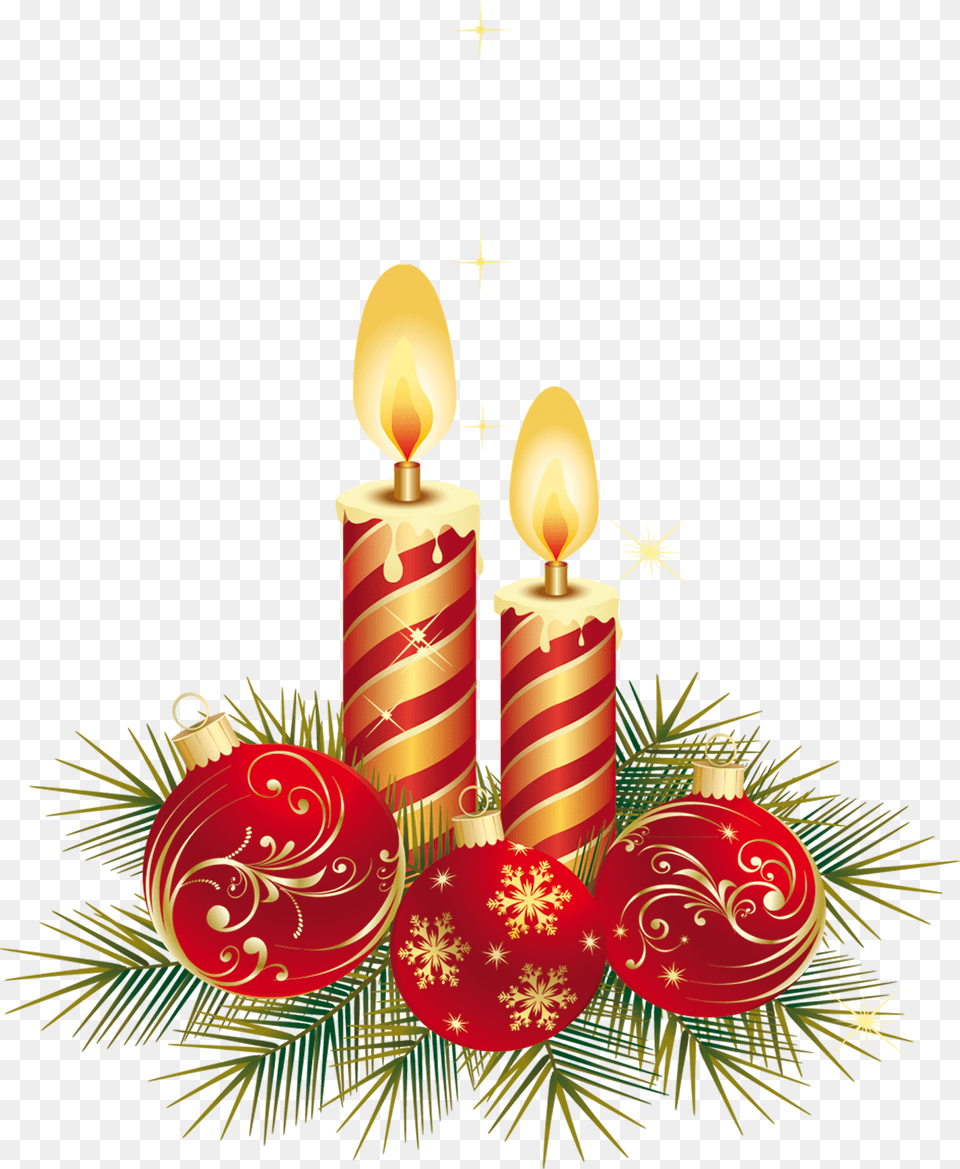 Christmas Ball Design, Candle, Cross, Dynamite, Symbol Free Png Download