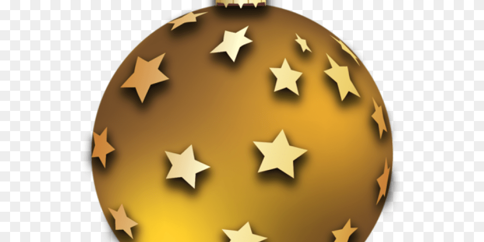 Christmas Ball Gold, Sphere, Star Symbol, Symbol, Astronomy Free Png Download
