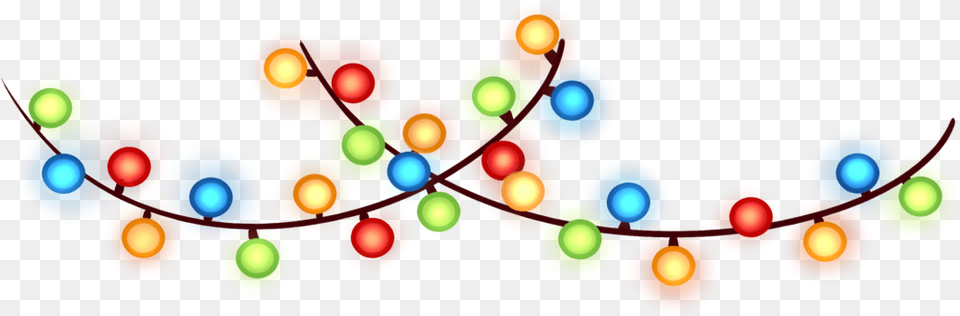 Christmas Ball Lights Christmas Lights Transparent, Art, Graphics, Lighting, Pattern Png Image