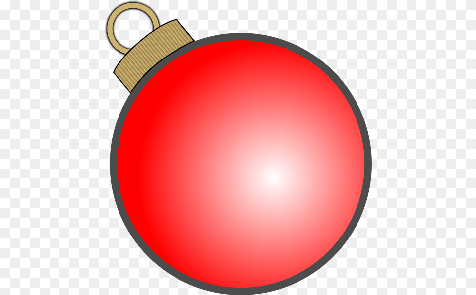 Christmas Ball Ornament Clip Art, Ammunition, Weapon, Grenade, Bomb Free Png Download