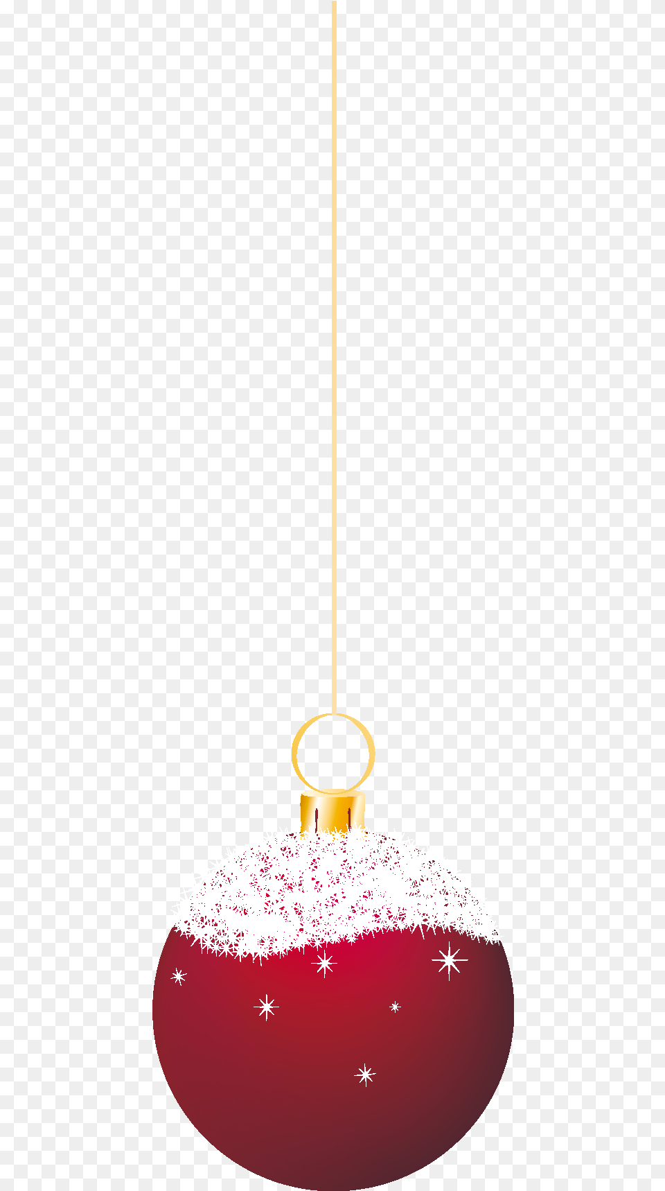 Christmas Ball Red Ornament Clipart Is Available Swing, Lamp, Chandelier, Lighting Free Png Download