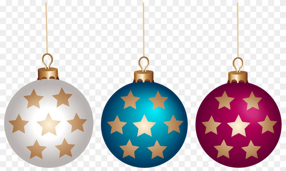 Christmas Ball Set Clip Art, Accessories, Earring, Jewelry Free Png Download
